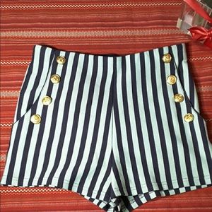 Forever 21 striped shorts Jr. M